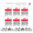 „Święto Wolności” na znaczkach Poczty Polskiej