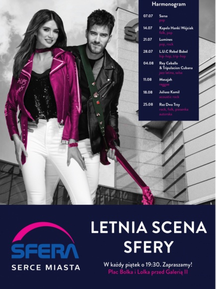 Letnia Scena SFERY startuje 7 Lipca!