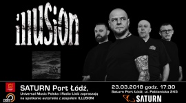 Zespół Illusion spotka się z fanami w Porcie Łódź LIFESTYLE, Muzyka - Port Łódź, sklep Saturn oraz PRESSCOM zapraszają w najbliższy piątek na spotkanie z polskim zespołem rockowym Illusion. Formacja będzie w Łodzi promować swoją najnowszą płytę - „ANHEDONIA”.