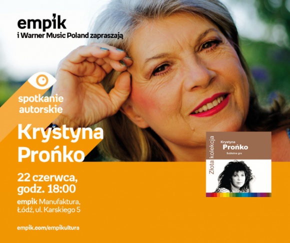 KRYSTYNA PROŃKO – SPOTKANIE AUTORSKIE – ŁÓDŹ