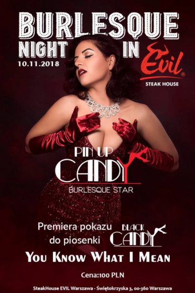 Burlesque Night & EvilLova bielizna