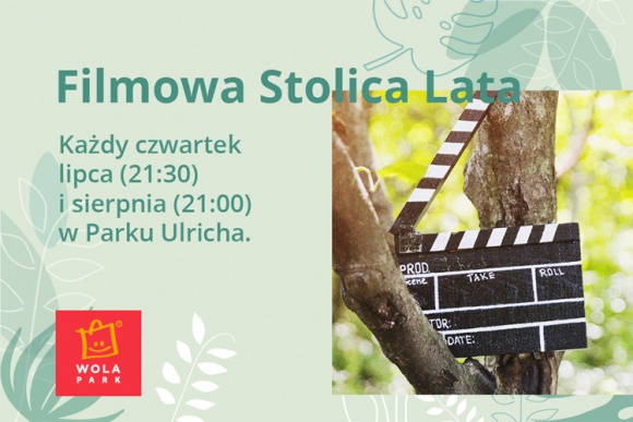 Filmowe czwartkowe wieczory w Parku Ulricha